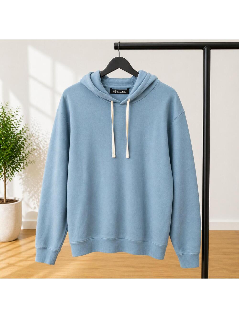 Travis Mathew CLOUD Hoodie Mens Medium Blue Pullover